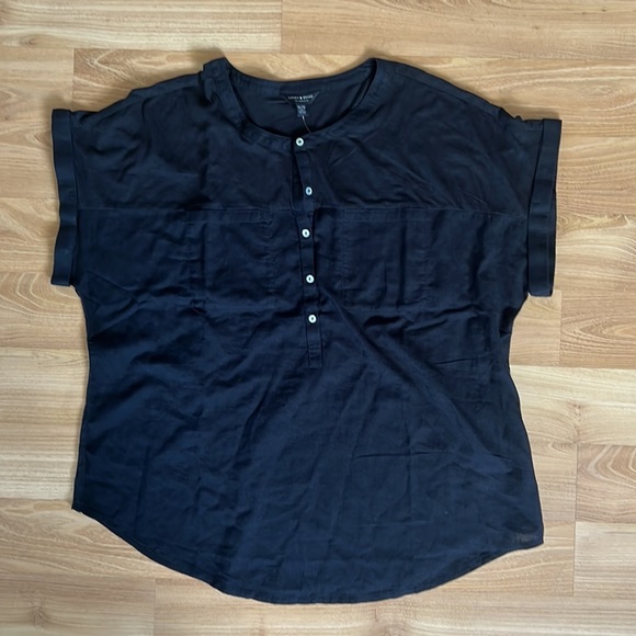 Lucky Brand Black Top - Picture 1 of 17